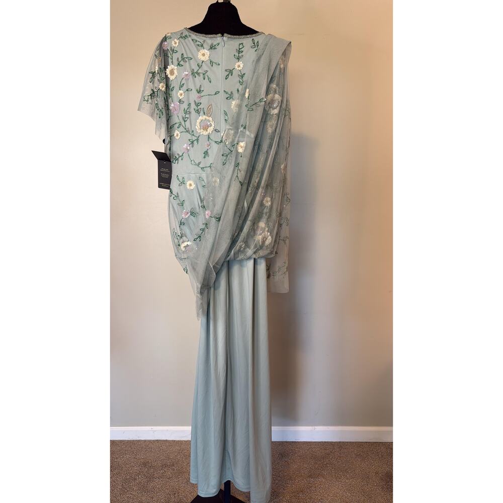 Adrianna Papell - Dress with floral print - Picture 6 of 9